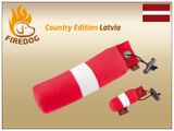 Firedog Keychain minidummy Country Edition &quot;Latvia&quot;