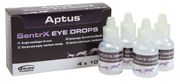Aptus SENTRX eye drops 4 x 10 ml BEST BEFORE 31/08/2024