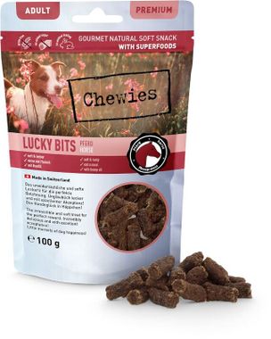 Chewies Lucky Bits Horse 100 g BEST BEFORE 14/07/2024