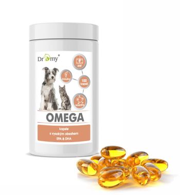 Dromy Omega-3 EPA a DHA 100 capsules