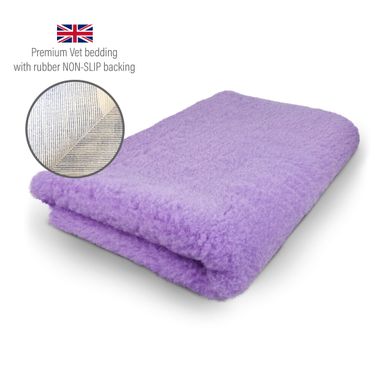 DRYBED Premium Vet Bed lilac 100 x 75 cm