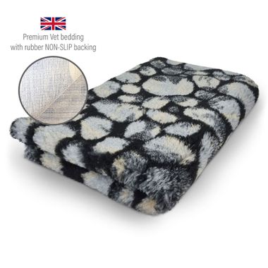 DRYBED Premium Vet Bed Stones brown 100 x 75 cm