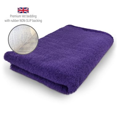 DRYBED Premium Vet Bed royal purple 100 x 75 cm