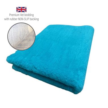 DRYBED Premium Vet Bed pacific blue 100 x 75 cm