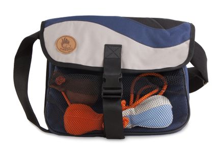 Firedog Dummy bag Profi L navy blue/beige