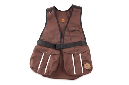 Firedog Dummy vest Hunter L nylon brown