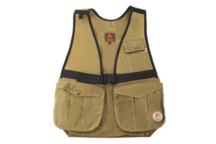 Firedog Waxed cotton Dummy vest Hunter XS light khaki