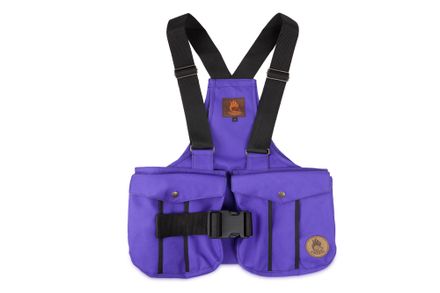 Firedog Dummy vest Trainer L violet with plastic buckle