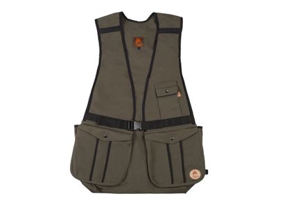 Firedog Hunting vest Profi L canvas khaki