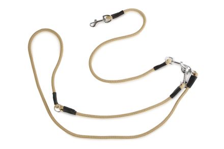 Firedog Hunting leash 8 mm L 265 cm classic snap hook beige