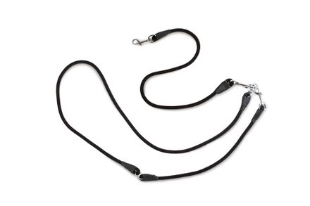 Firedog Hunting leash 8 mm L 265 cm classic snap hook black