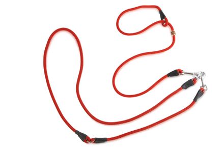 Firedog Hunting leash 8 mm L 345 cm moxon red