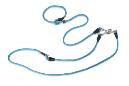 Firedog Hunting leash 8 mm L 345 cm moxon aqua blue