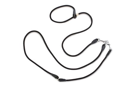 Firedog Hunting leash 8 mm L 345 cm moxon black