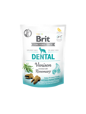 Brit Care Dog Functional Snack Dental Venison 150 g BEST BEFORE 03/11/2024