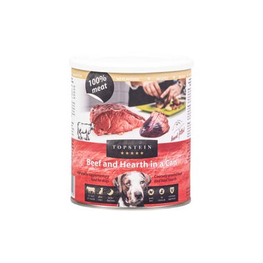 Topstein Beef and Heart in a Can 800 g