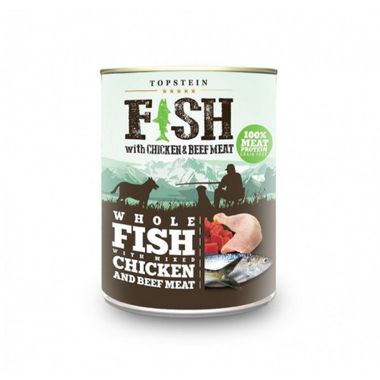 Topstein Fish with Chicken and Beef Meat 800 g