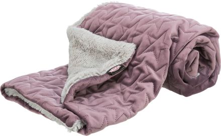 Trixie Xmax Blanket ESTELLE 100 x 70 cm berry/grey