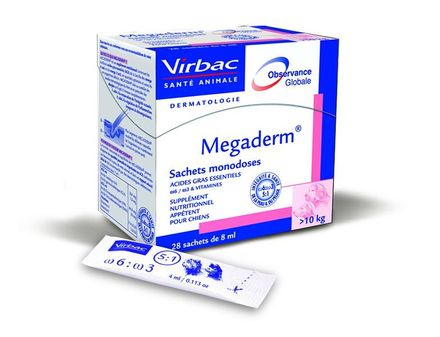 Virbac Megaderm sol. 28 x 8 ml